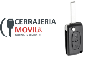 Llave telemando Peugeot Citroën