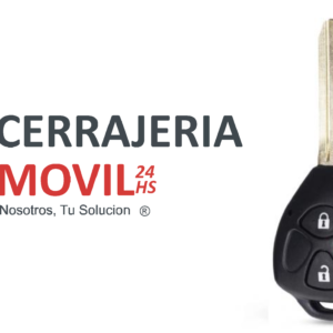 Llave Toyota con telemando